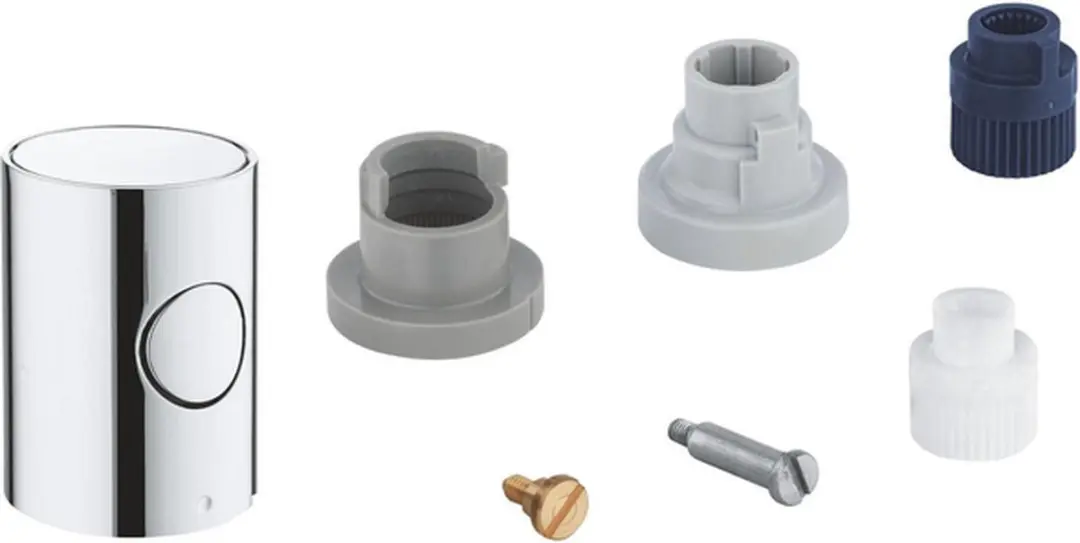GROHE Metalen Greep DN15 Eco Button - afbeelding 2 van 4
