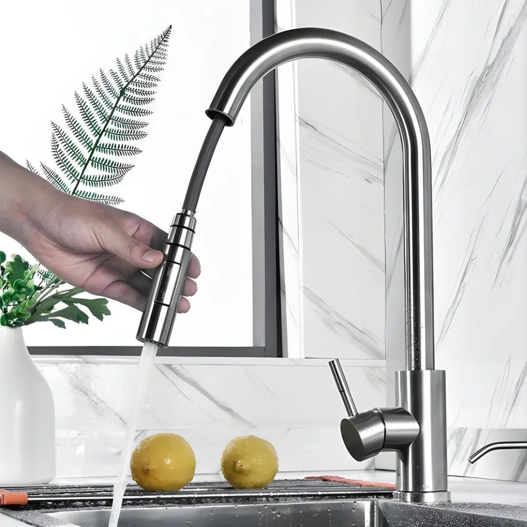 Grohe BauFlow L 23753000 Wastafelkraan - Chroom - afbeelding 6 van 6