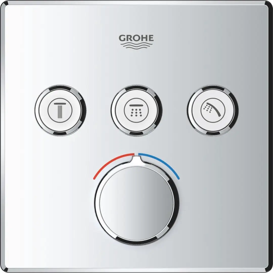 GROHE SmartControl 29149000 Inbouwmengkraan - Chroom - afbeelding 4 van 6
