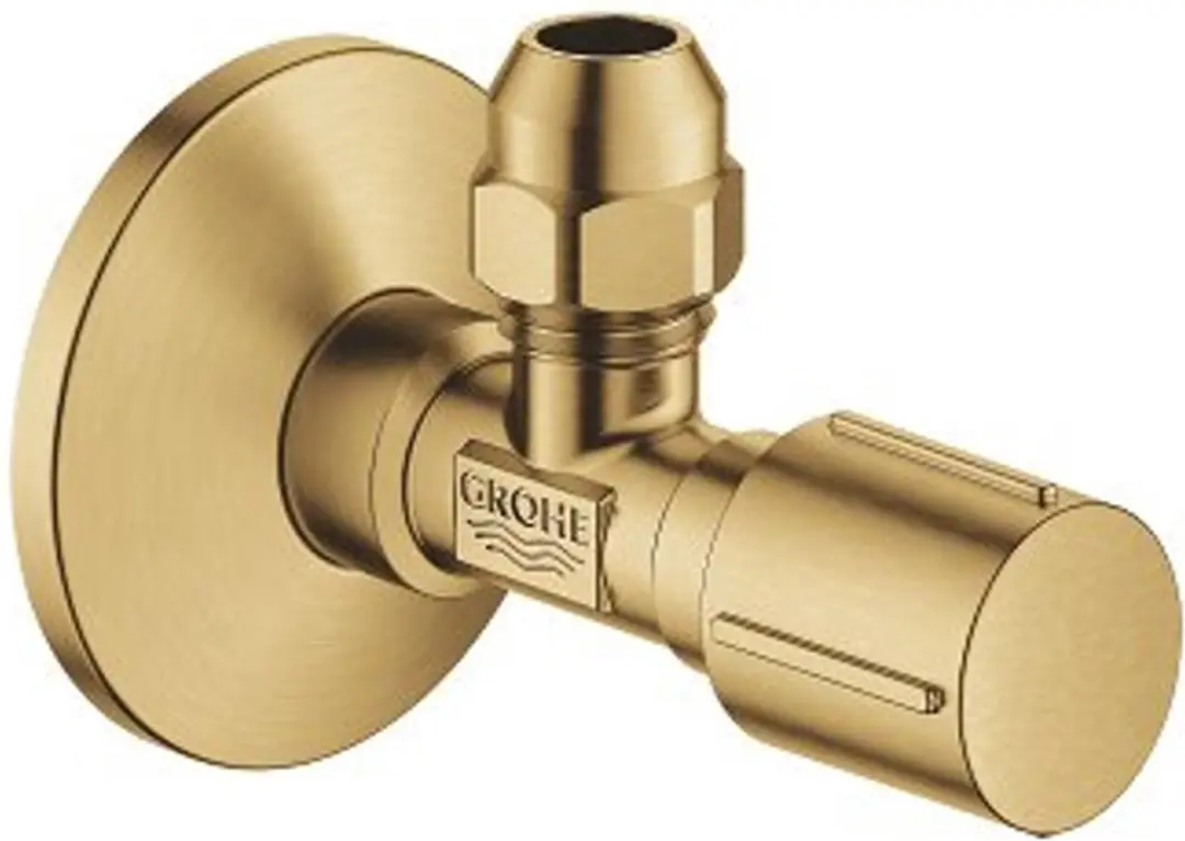 GROHE Cool Sunrise Hoekstopkraan 1/2x3/8" - Goud - afbeelding 2 van 6