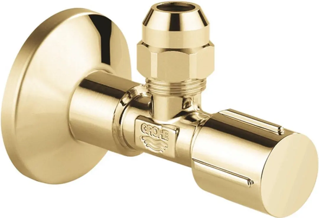 GROHE Cool Sunrise Hoekstopkraan 1/2x3/8" - Goud - afbeelding 3 van 6