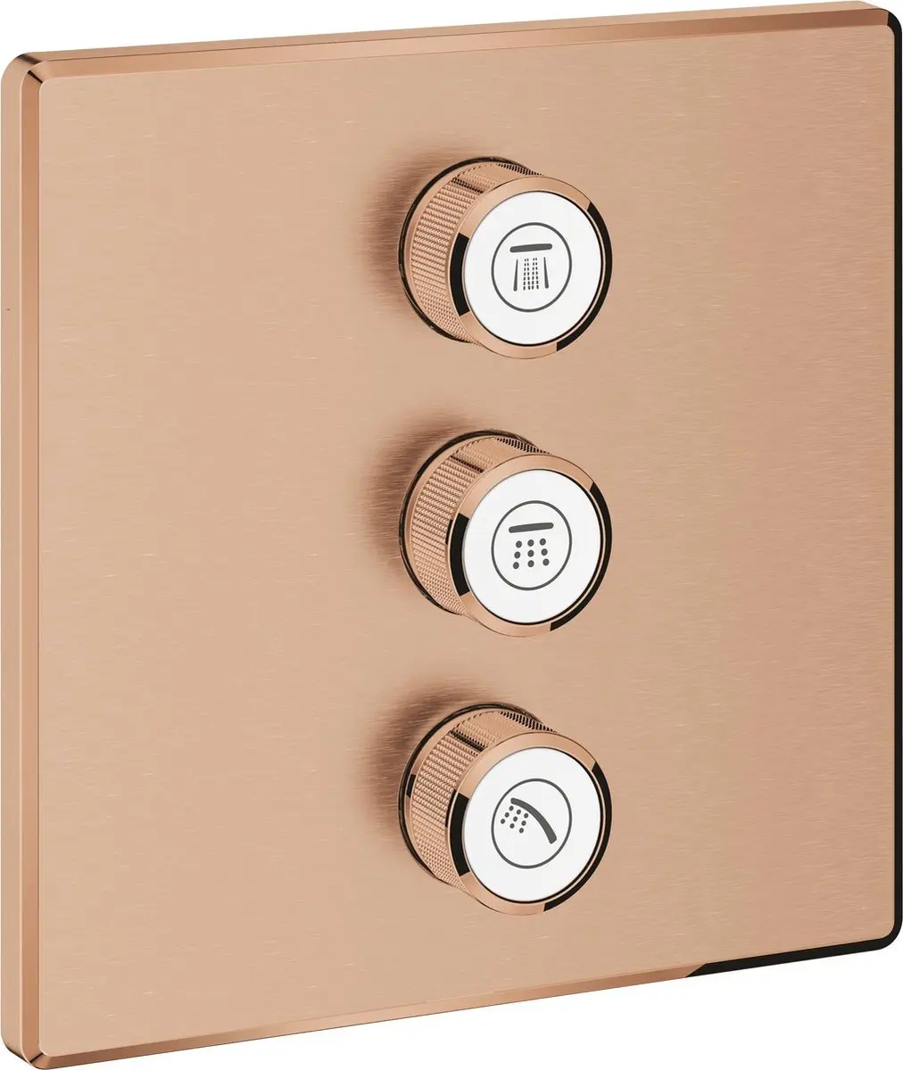 GROHE Grohtherm SmartControl Douchethermostaat drievoudig
