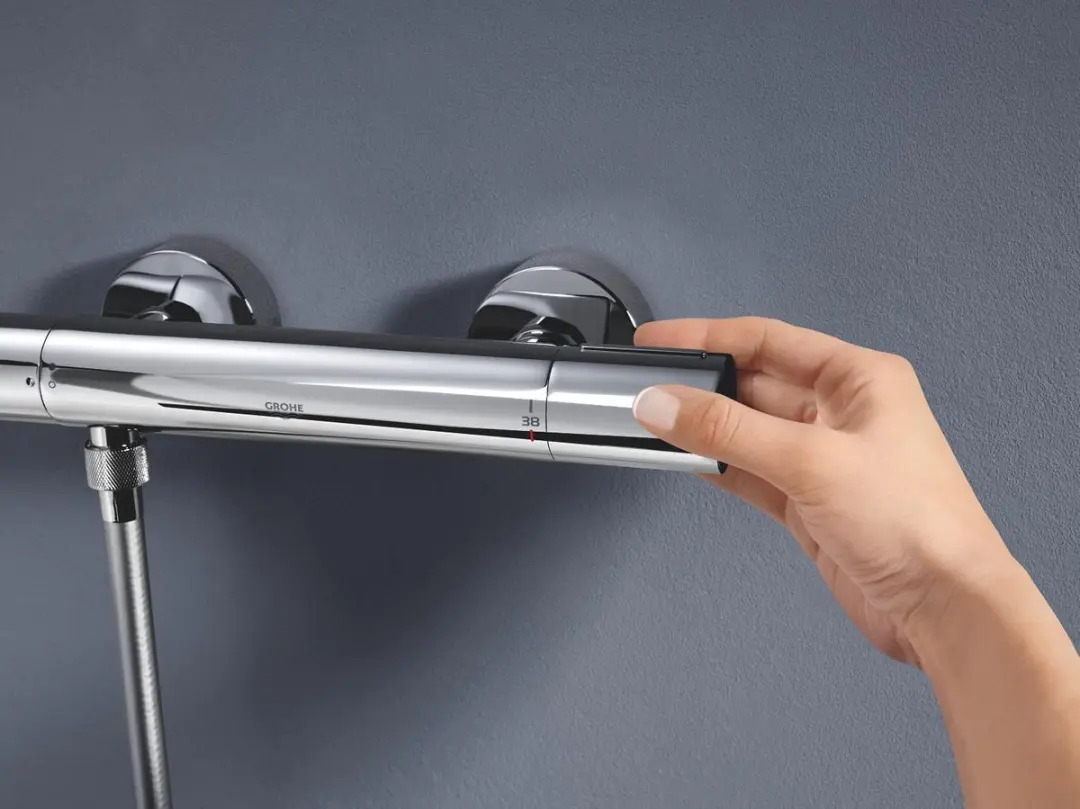 GROHE Grohtherm 800 Cosmopolitan Douchethermostaat 15cm - Chroom - afbeelding 6 van 6