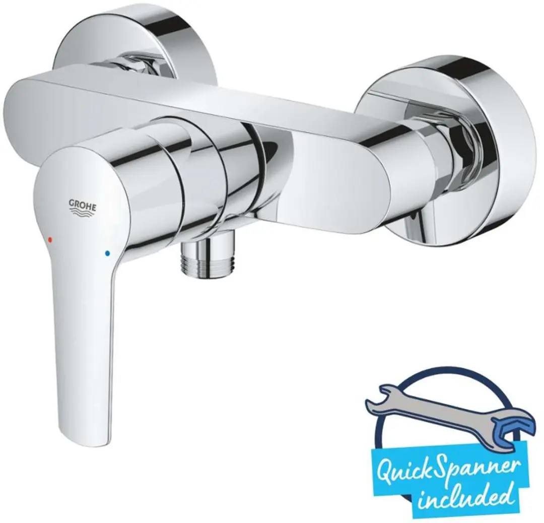 Grohe QuickFix Start Douchekraan Opbouw Chroom - afbeelding 2 van 2