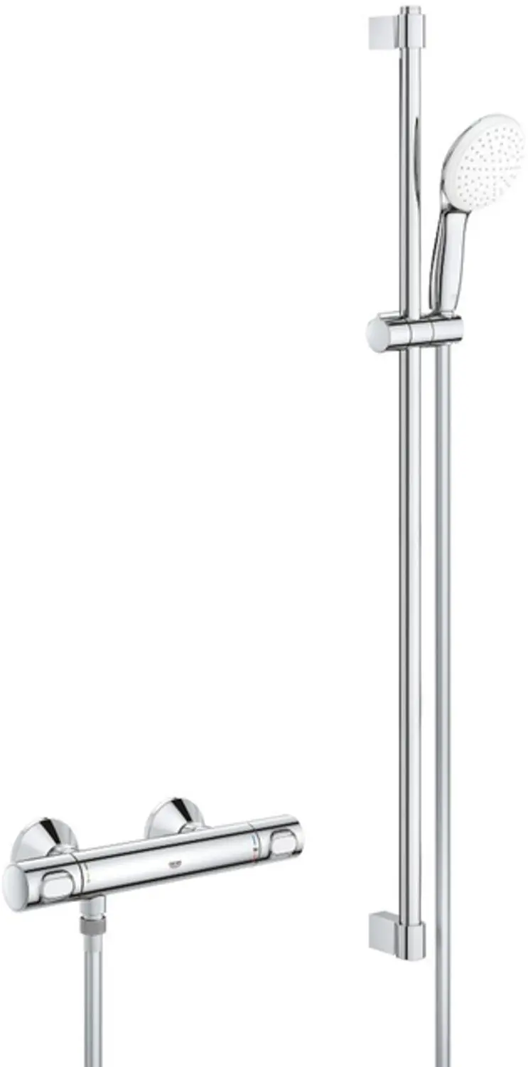 GROHE Grohtherm 500 Doucheset 90cm - Chroom - afbeelding 4 van 5