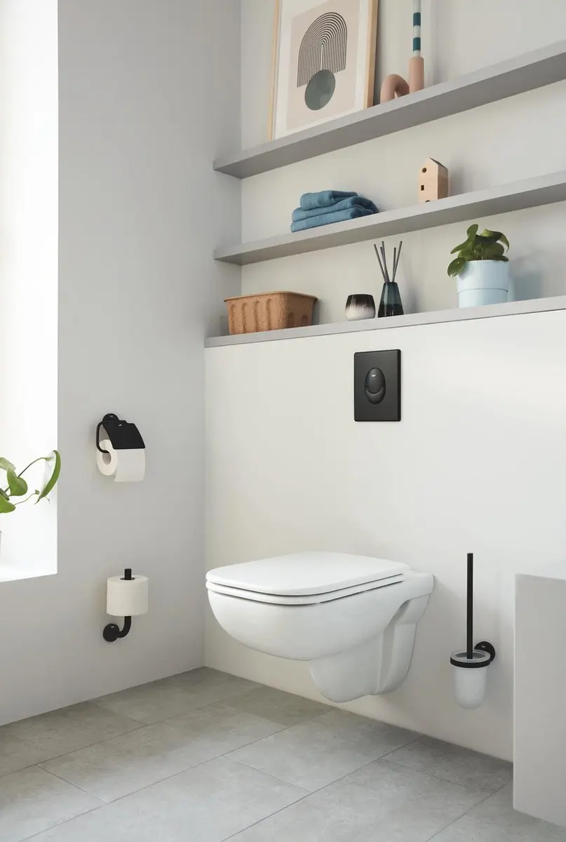 GROHE Start QuickFix Bedieningsplaat 389642430 - Mat Zwart - afbeelding 5 van 6