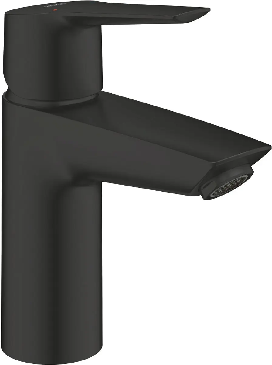 Grohe QuickFix Start Wastafelkraan Push-Open Mat Zwart