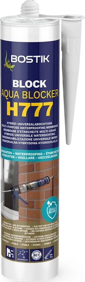 Bostik Aquablocker 290ml - Grijs - afbeelding 5 van 5