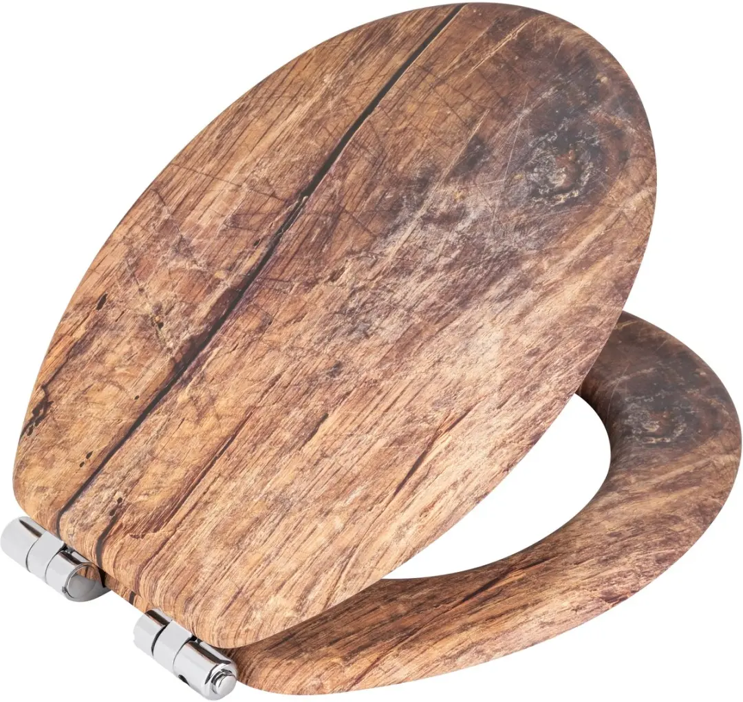Wenko WC-bril Rustic MDF Fix-Clip