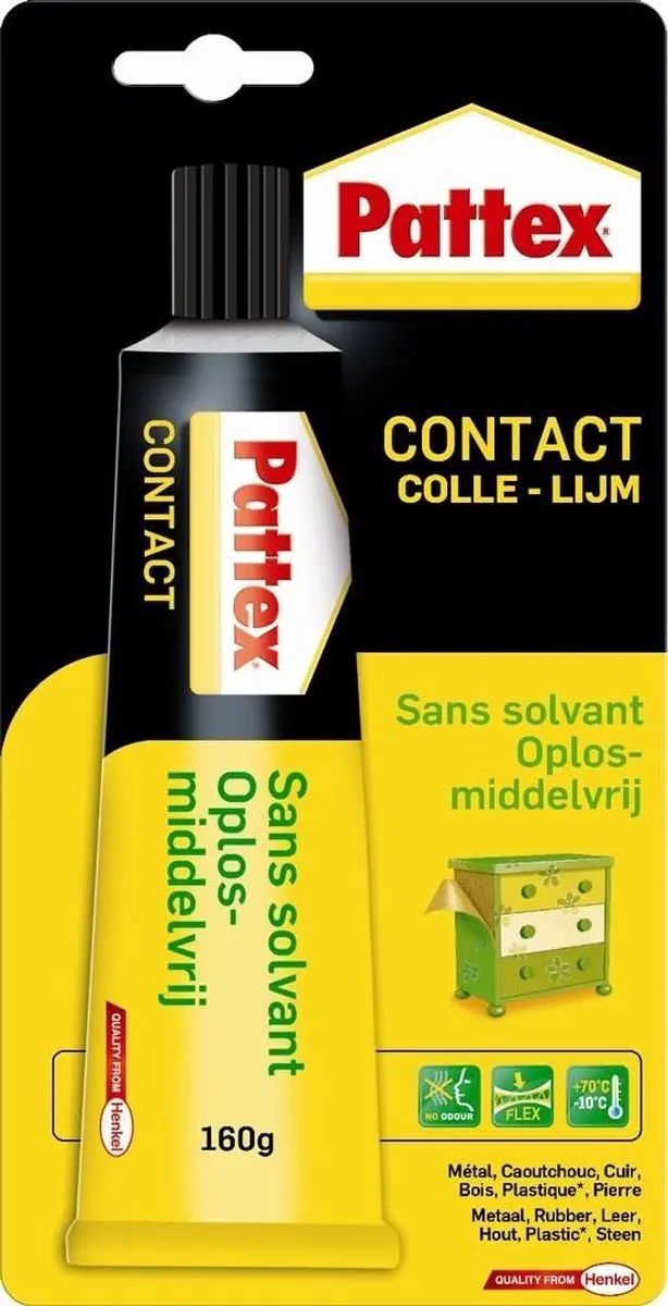 Pattex Oplosmiddelvrij 160 gr