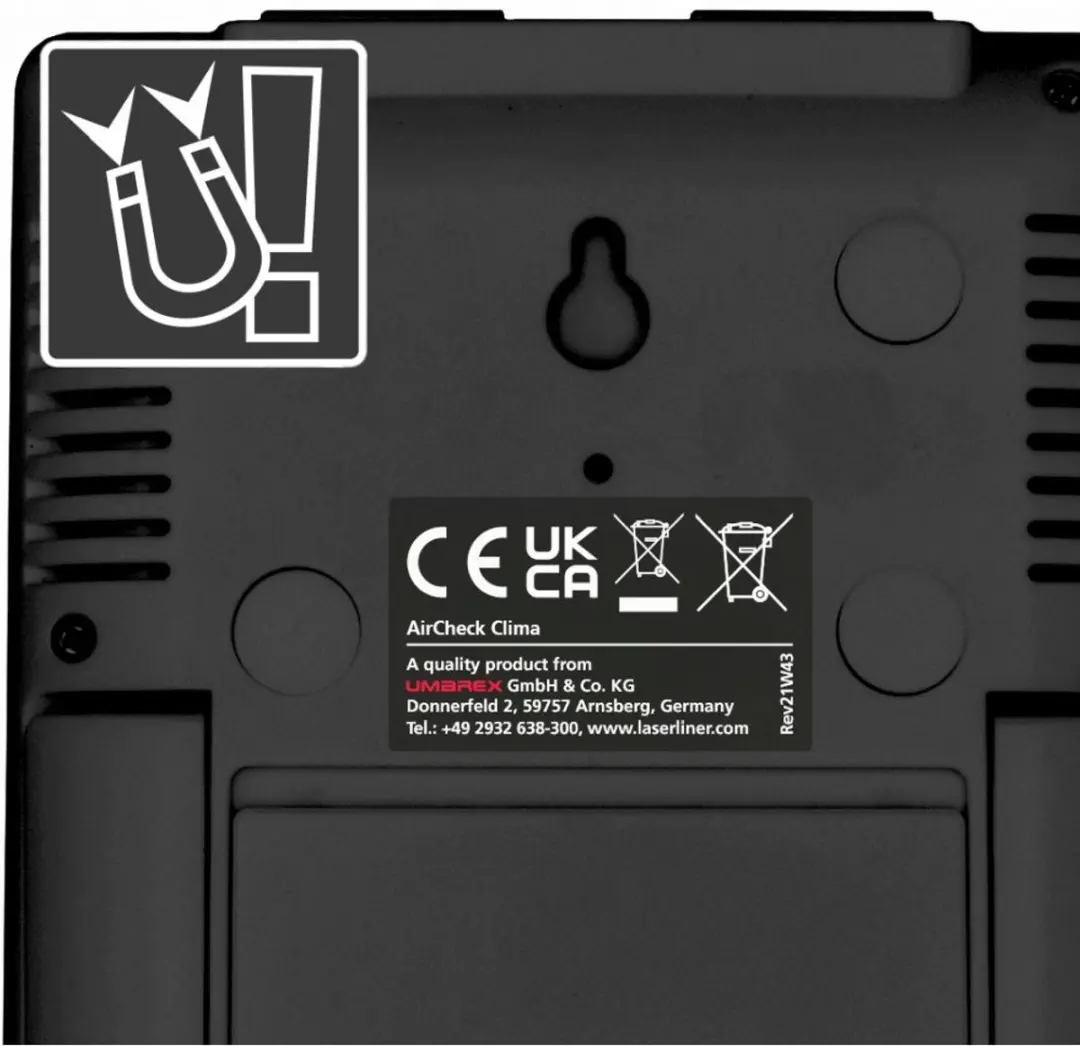 Laserliner AirCheck Clima Luchtvochtigheidsmeter - afbeelding 4 van 4