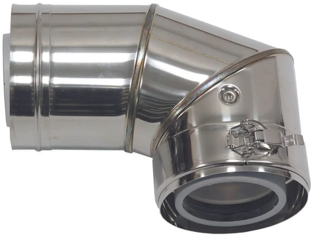 Vaillant Bocht 87 graden, 80/125 mm voor gevelmontage geconc. PP/RVS, 0020042756