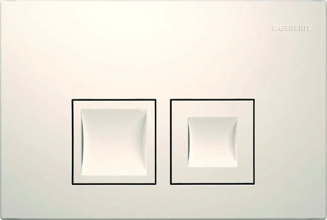 Geberit Delta35 Bedieningsplaat 115.135.11.5 - Wit - afbeelding 2 van 4