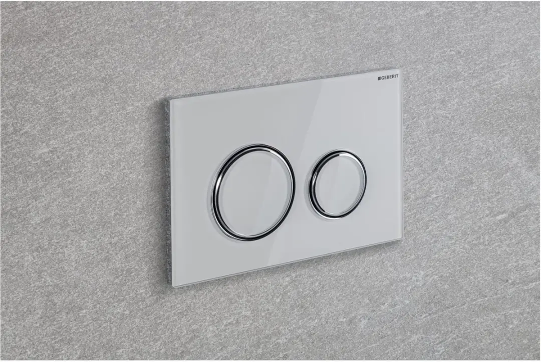Geberit Sigma 50 Bedieningsplaat - Wit/Chroom - afbeelding 2 van 6