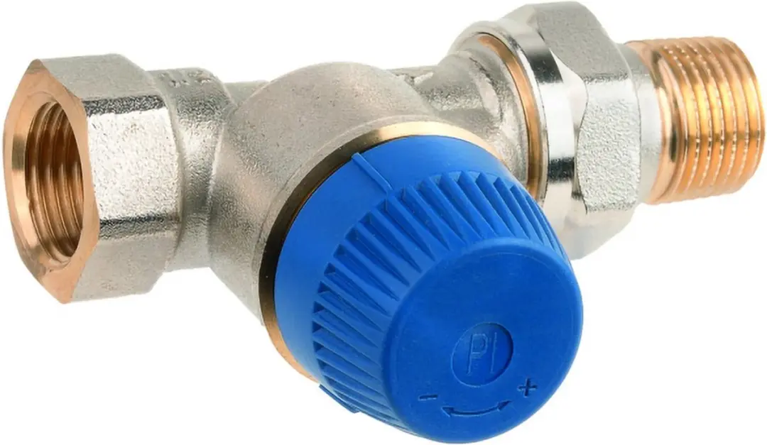 Honeywell Kombi-TRV thermostatische radiatorafsluiter drukonafhankelijk recht 1/