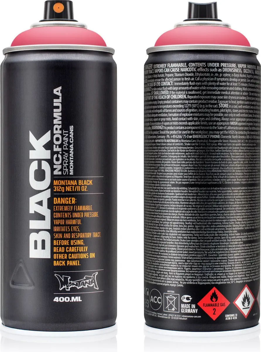 Montana BLACK 3320 Lollipop spuitbus 400ml