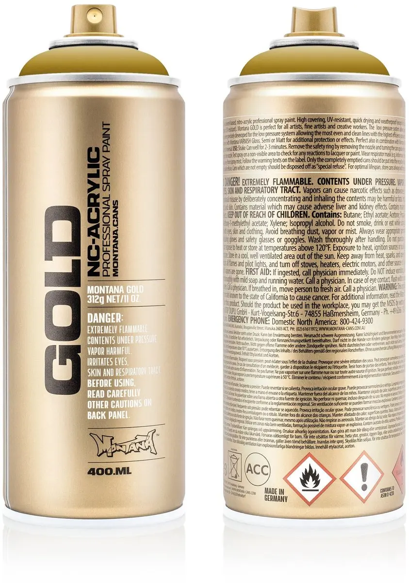Montana GOLD G1060 Mustard spuitbus 400ml