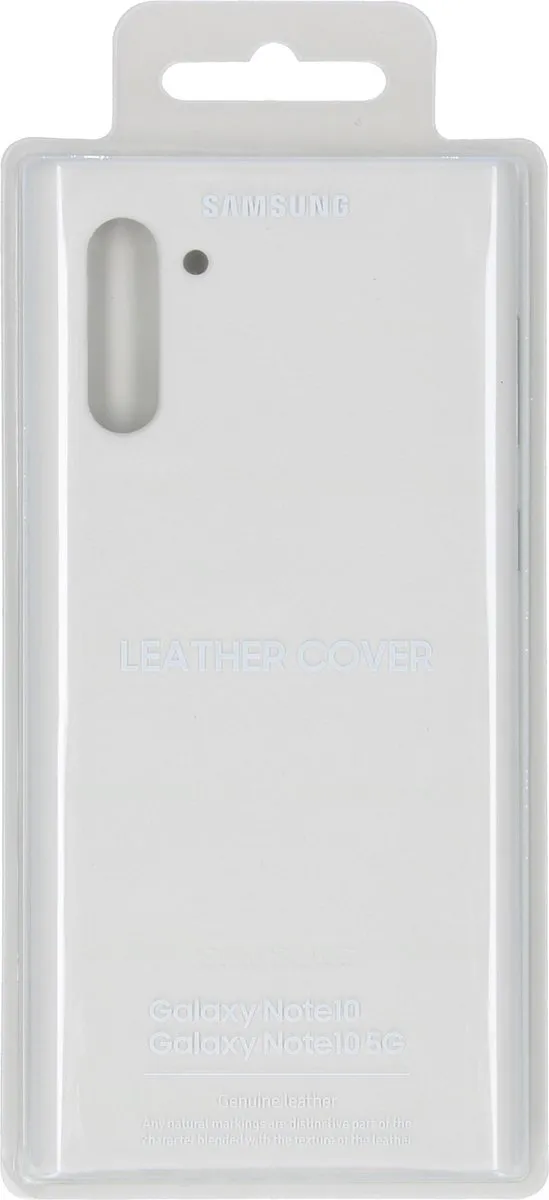 Samsung Leather Cover Galaxy Note 10 - Wit - MPN 8806090027680