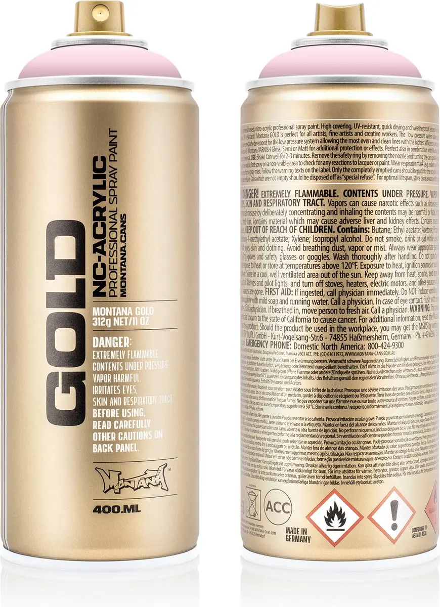 Montana Gold G3100 Frozen Strawberry Spuitbus 400ml
