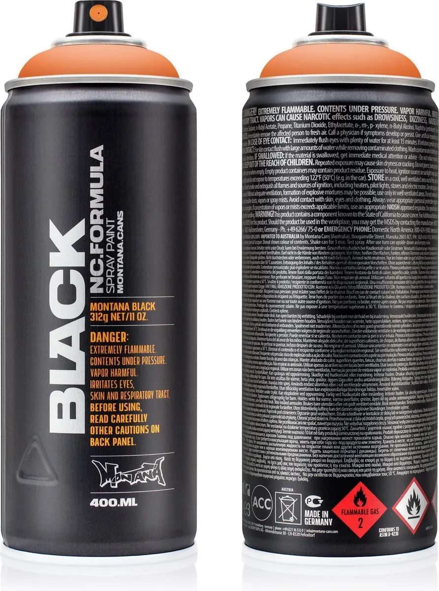 Montana BLACK 2120 Megablast spuitbus 400ml