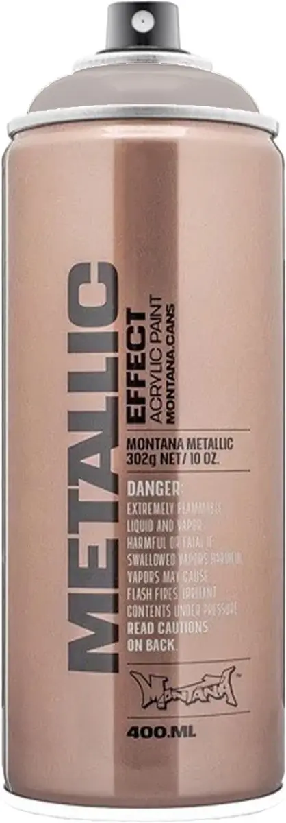 Montana Metallic ZILVER verf spuitbus 400ml