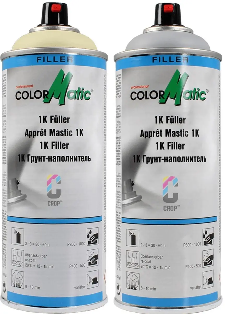 Colormatic 1K Spot Sealer Filler in Spuitbus BEIGE