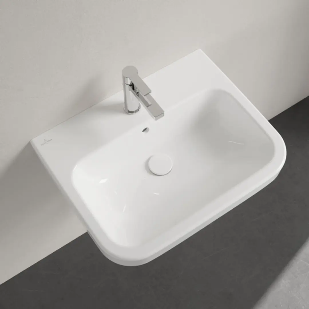 Villeroy & Boch Architectura Wastafel 60x47cm Wit - afbeelding 4 van 6