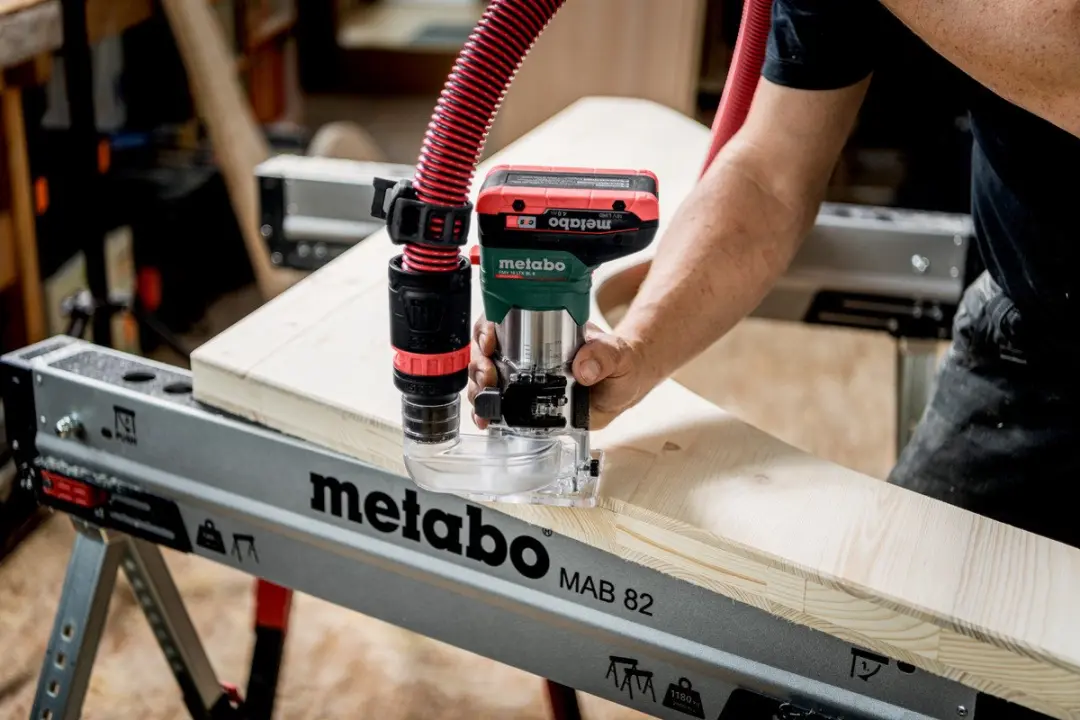 Metabo FMV 18 LTX BL 8 Accu-Kantenfrees - afbeelding 3 van 5