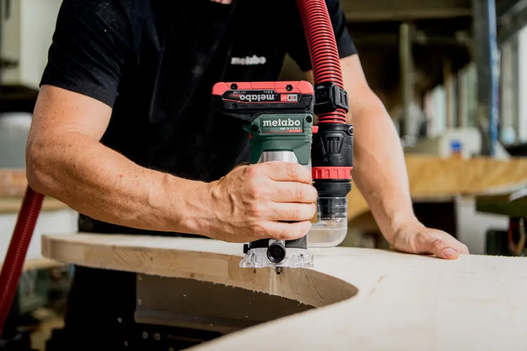 Metabo FMV 18 LTX BL 8 Accu-Kantenfrees - afbeelding 4 van 5