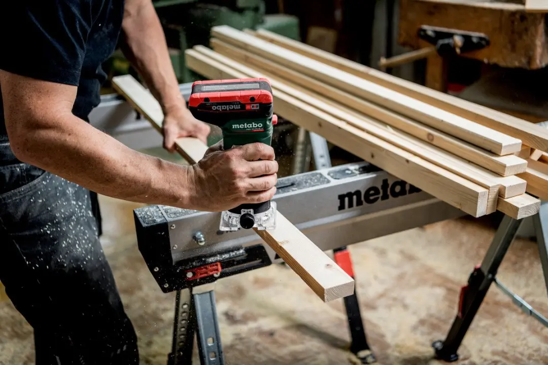 Metabo FMV 18 LTX BL 8 Accu-Kantenfrees - afbeelding 2 van 5