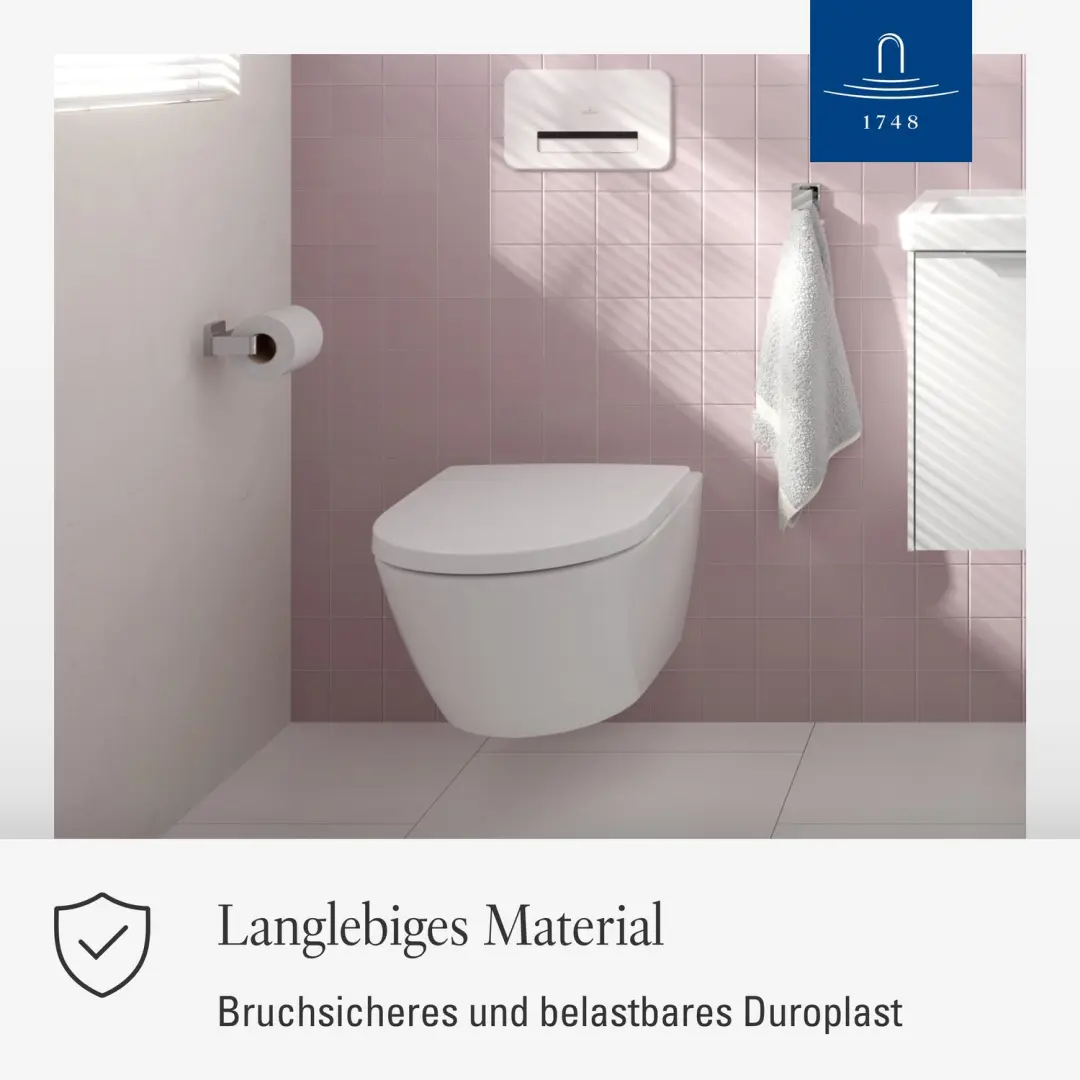 Villeroy & Boch Subway 3.0 closetzitting Wit Alpin - afbeelding 4 van 6