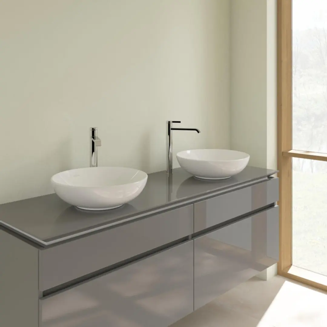 Villeroy & Boch Loop & Friends Opzetwastafel 42cm Wit - afbeelding 5 van 6