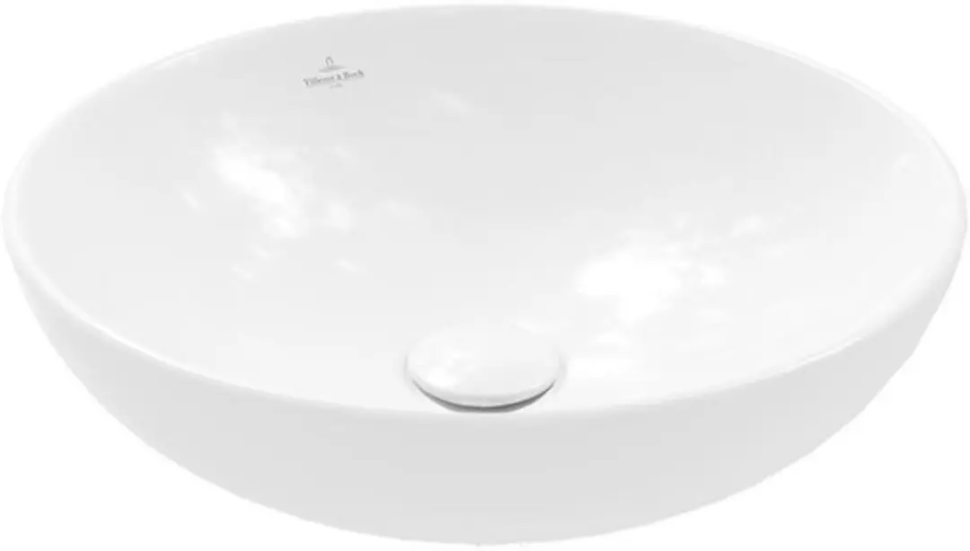 Villeroy & Boch Loop & Friends Opzetwastafel 42cm Wit - afbeelding 3 van 6