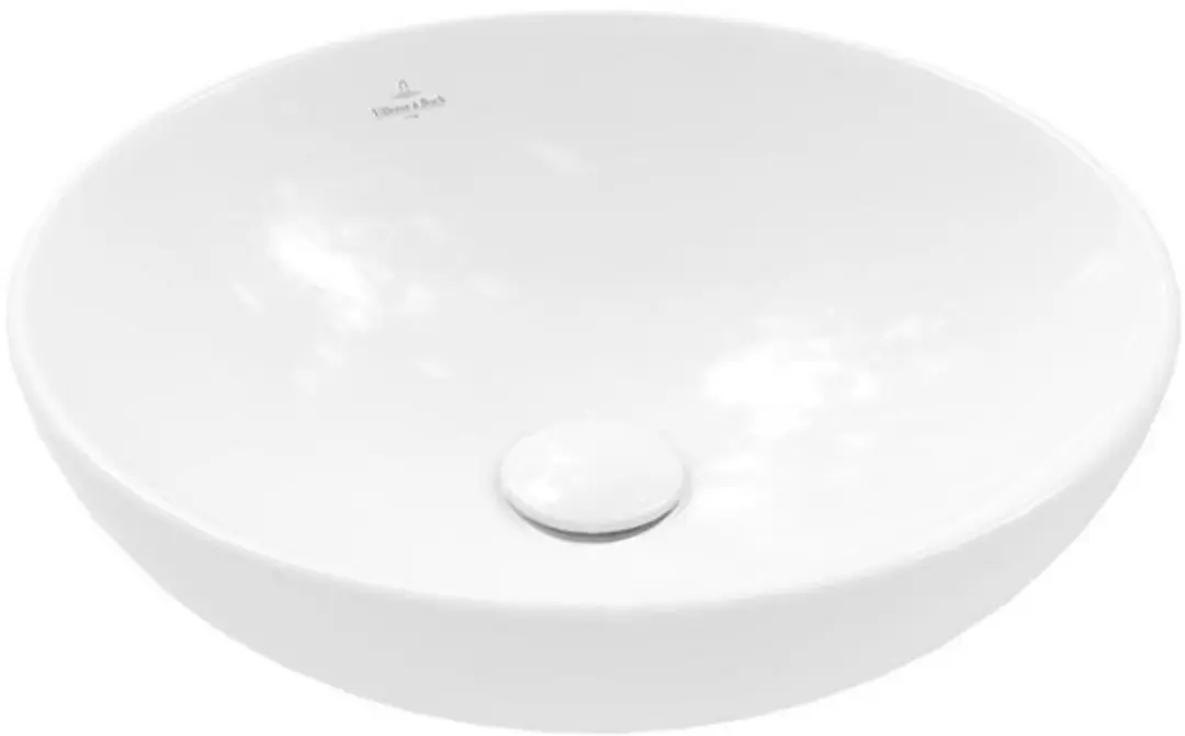 Villeroy & Boch Loop & Friends Opzetwastafel 42cm Wit - afbeelding 4 van 6
