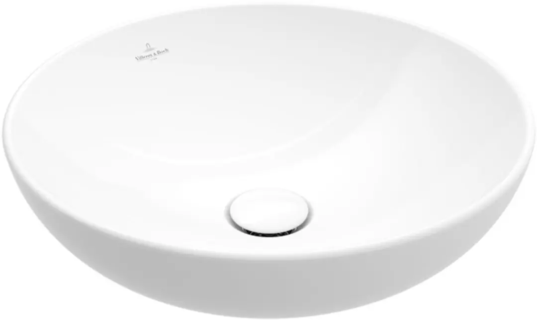Villeroy & Boch Loop & Friends Opzetwastafel 42cm Wit - afbeelding 2 van 6