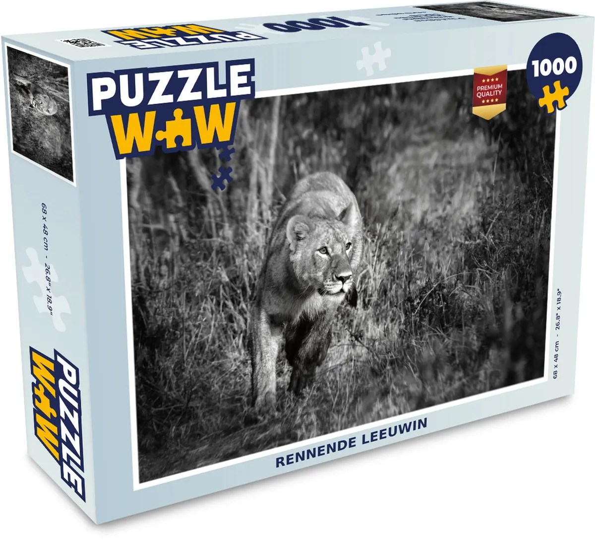 PuzzleWow Leeuwin Legpuzzel 1000 Stuks - Multicolor