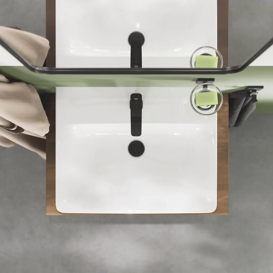 Grohe Dice Wastafelmengkraan S-Size Matte Black - afbeelding 6 van 6