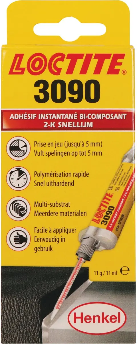 Loctite 150285 Tweecomponentenlijm - 11g - afbeelding 3 van 5