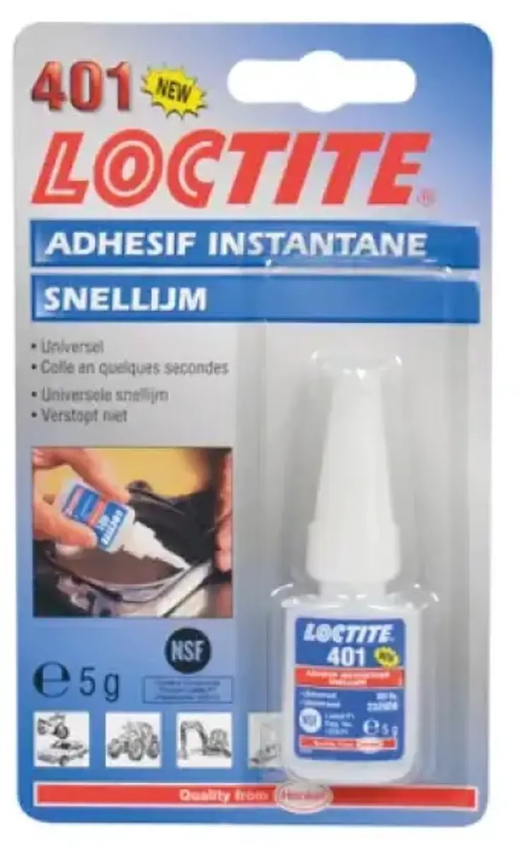 Loctite 401 Superlijm 5ml - afbeelding 4 van 6