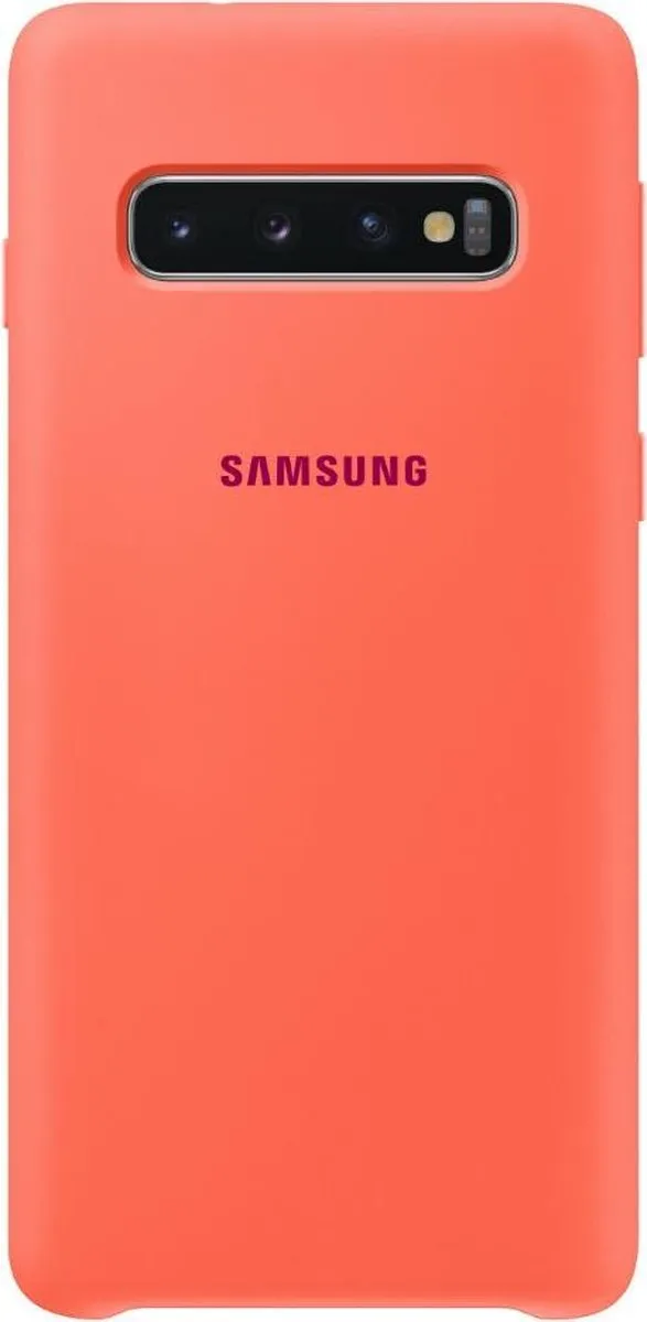 Samsung Silicone Cover Galaxy S10 Roze EF-PG973THEGWW