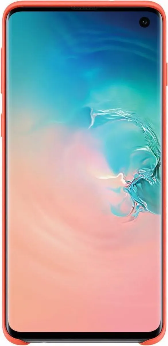 Samsung Silicone Cover Galaxy S10 Roze EF-PG973THEGWW