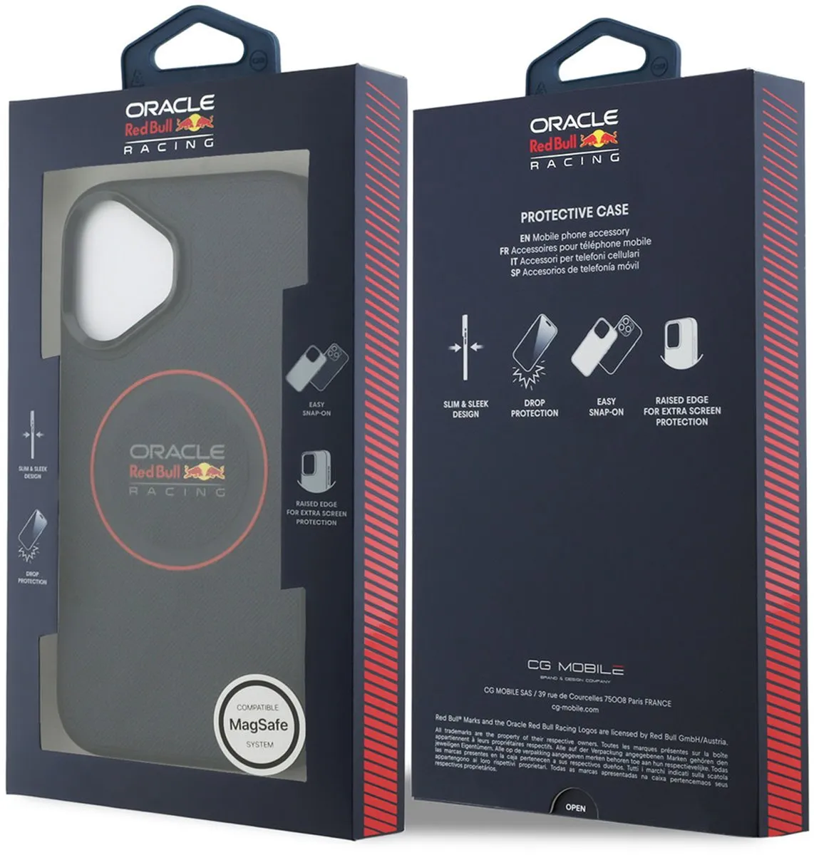 Red Bull Racing iPhone 17 Back Cover - RBHMP17S24PUILVR - Navy
