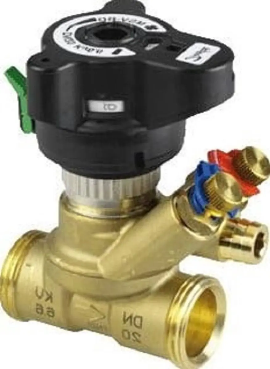 Danfoss inregelafsluiter MSV-BD DN20 1" buitendraad 003Z4102
