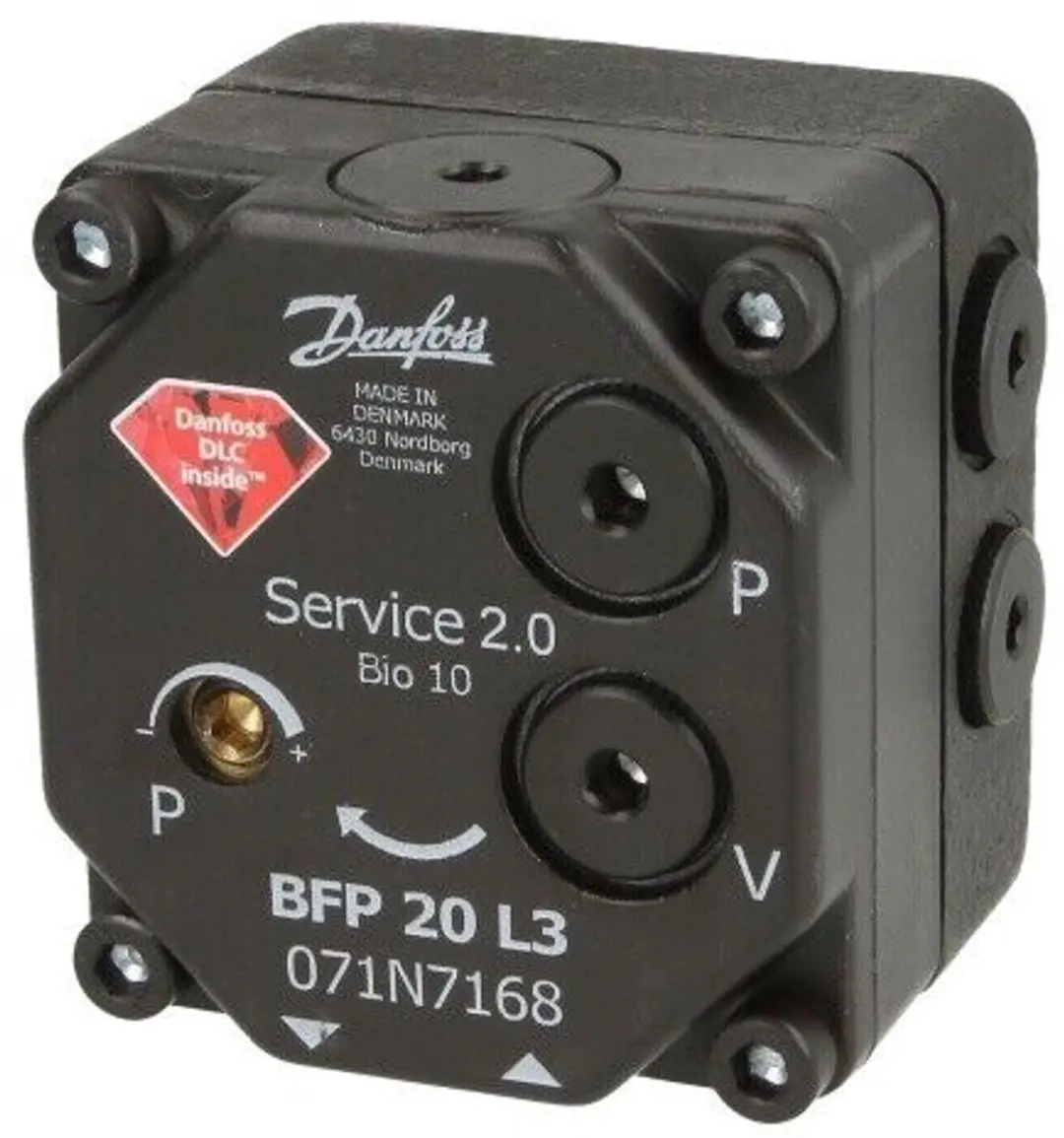 Danfoss Ölbrennerpumpe BFP 20 L 3 Drehrichirchtung links, 24 l/h, 1-stufig, 071