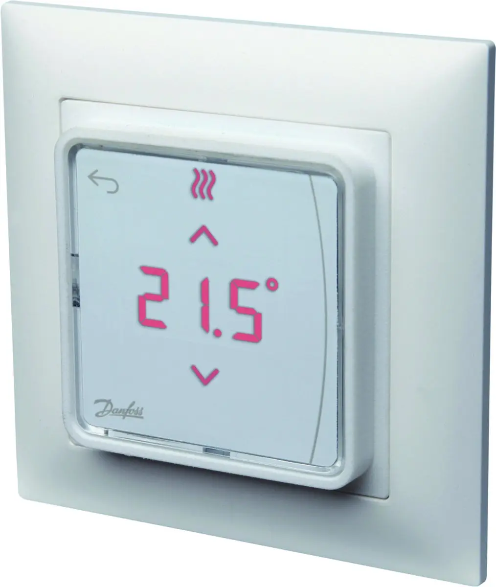 Danfoss Icon2 Kamerthermostaat 24V - Wit - afbeelding 2 van 2