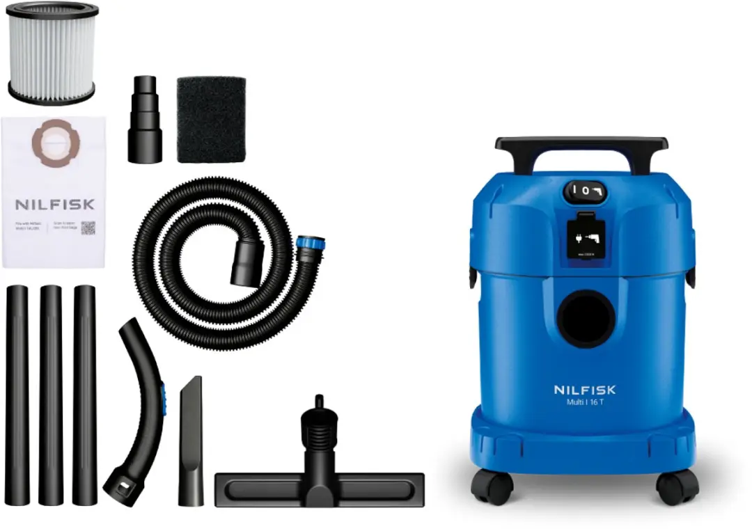 Nilfisk Multi I 16 T Nat- & Droogzuiger 1100W