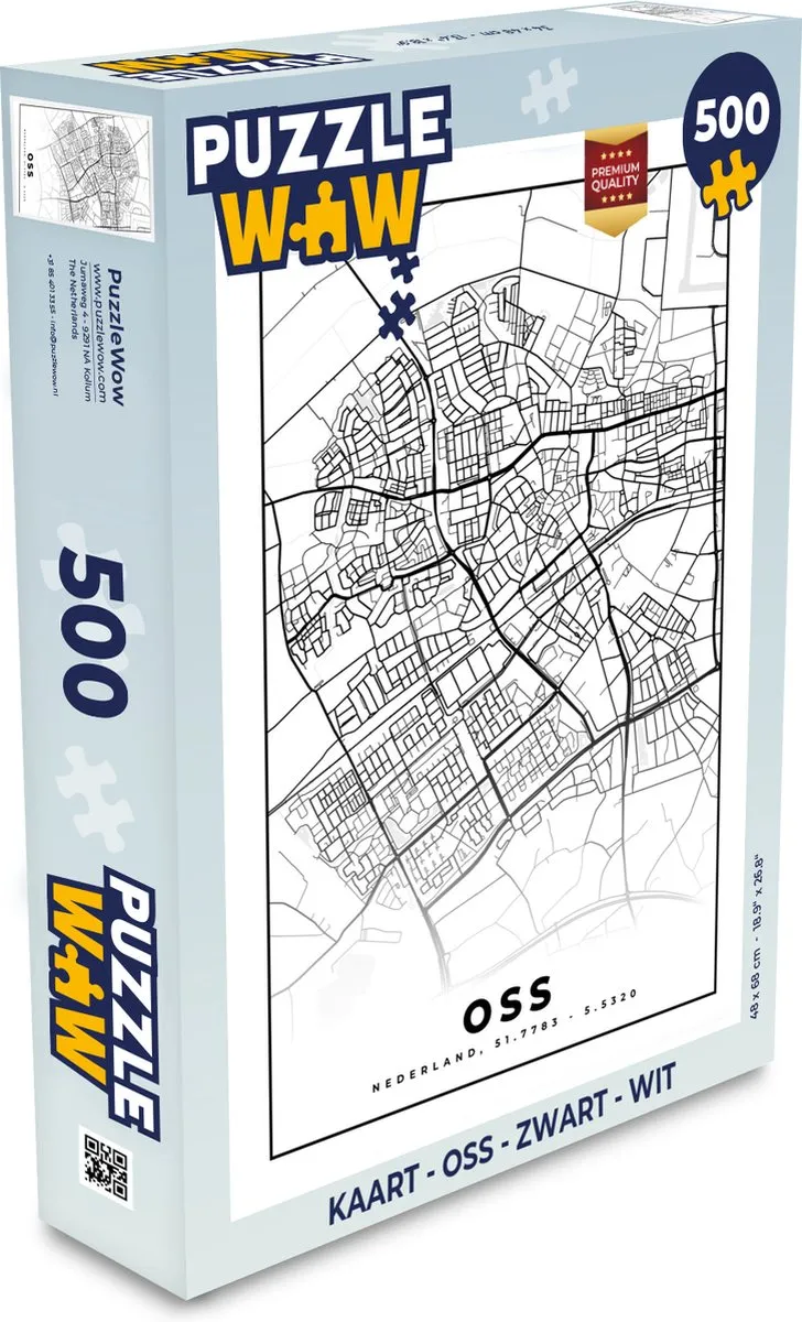PuzzleWow Legpuzzel 500 Stuks
