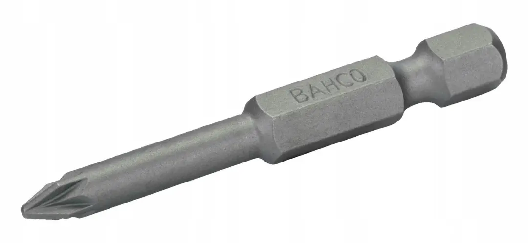 Bahco Pozidriv PZ1 Bits 1/4" 50mm - Set van 5 - afbeelding 2 van 3