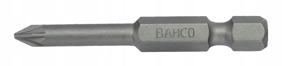 Bahco Pozidriv PZ1 Bits 1/4" 50mm - Set van 5 - afbeelding 3 van 3