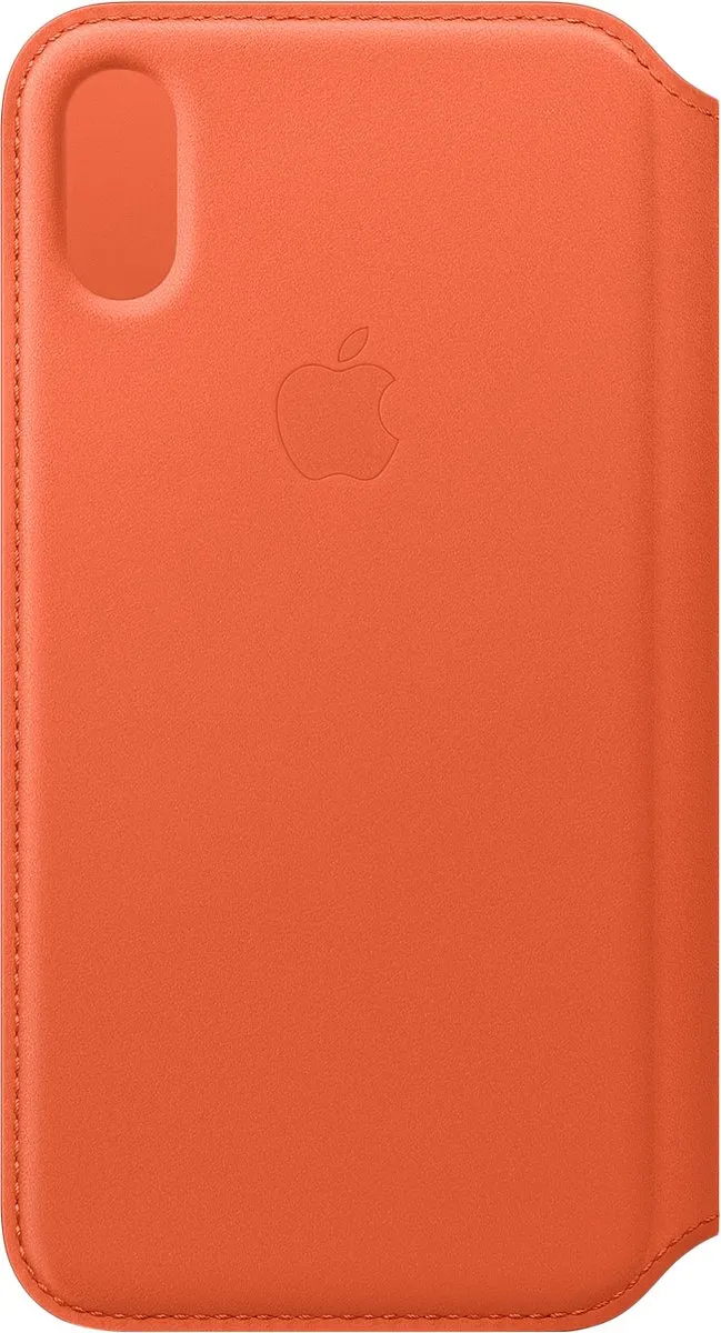 Apple Folio Hoesje MVFC2ZM/A - iPhone X/Xs - Oranje